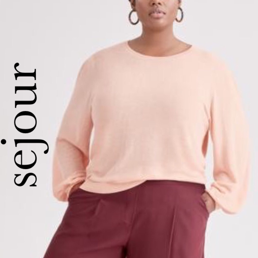 SEJOUR💕Super Cute & Soft Balloon Sleeve Sweater!